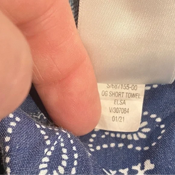 Old Navy Denim Shorts High Rise O.G. Shorts Bandana Exposed Pockets Elsa Sz 12 - Picture 4 of 6